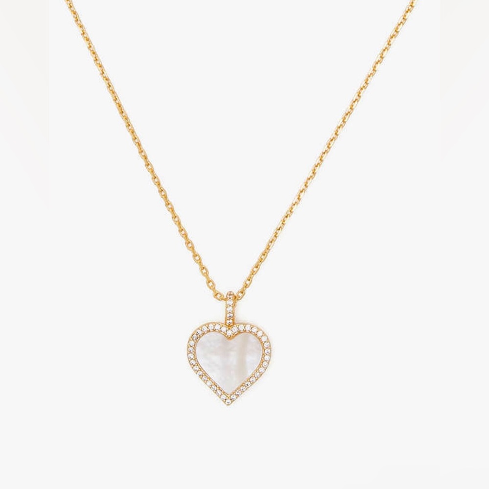 Kate Spade - NWT | ‘Take Heart’ Short Gold Pendant Necklace